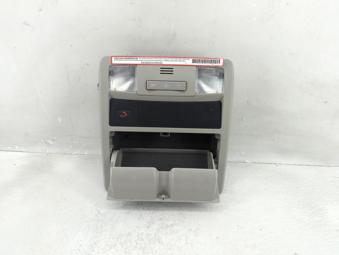 2018-2022 Hyundai Kona Overhead Roof Console 1321743 - Oemusedautoparts1.com
