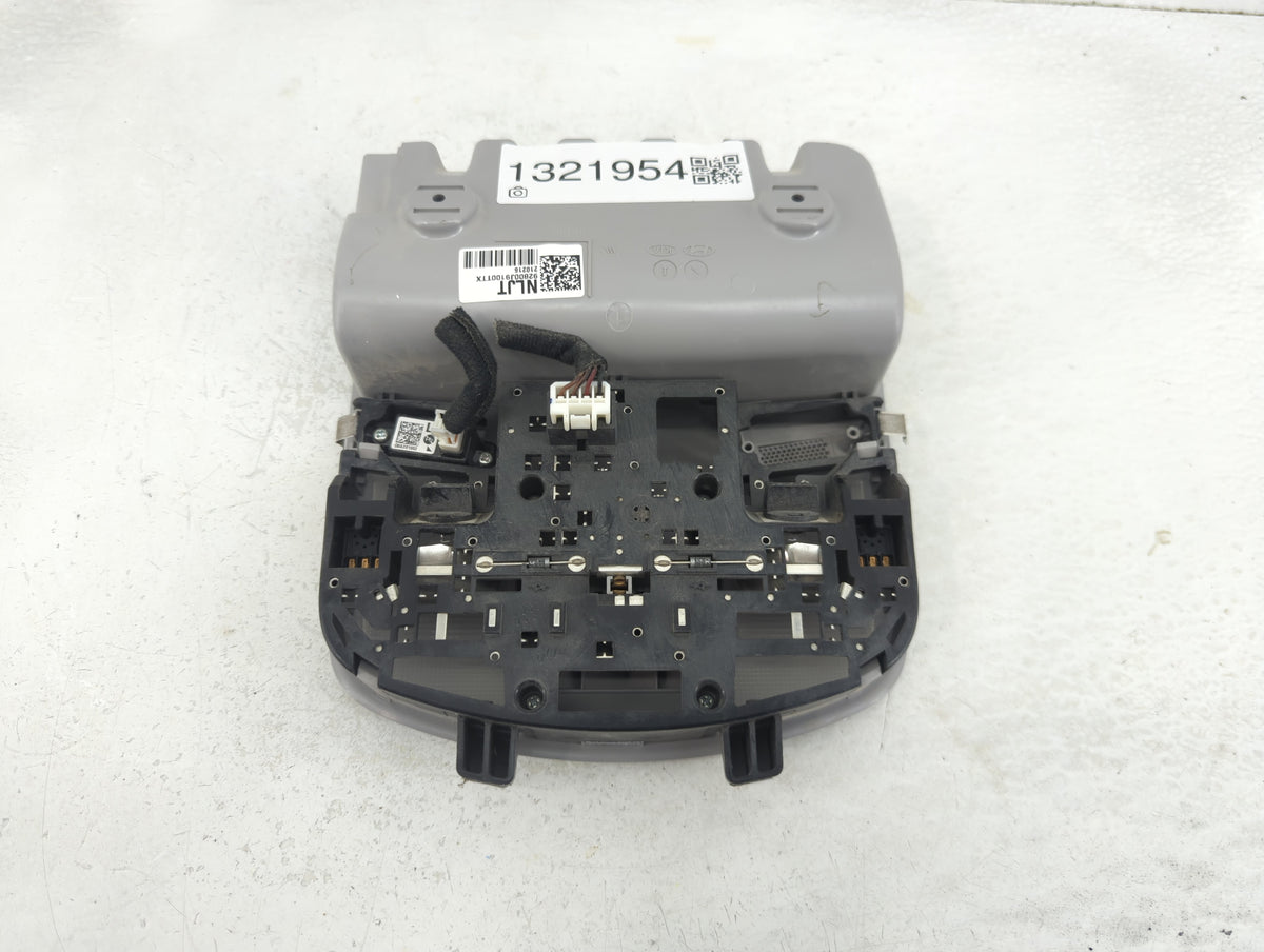 2018-2022 Hyundai Kona Overhead Roof Console 1321954 - Oemusedautoparts1.com