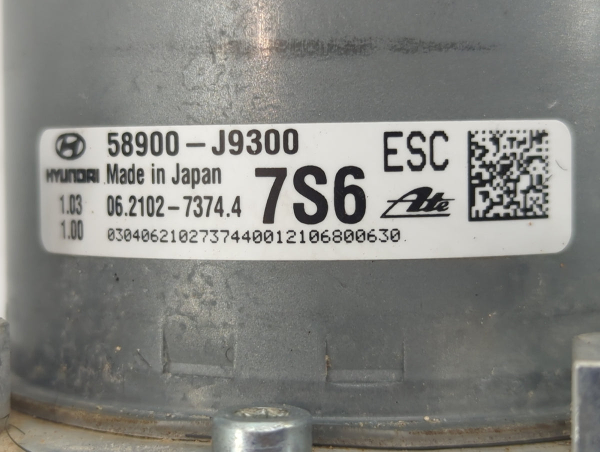 2022 Hyundai Kona Anti-Lock Brake ABS Pump Module Actuator OEM P/N:58900-J9300 Fits OEM Used Auto Parts - Oemusedautoparts1.
