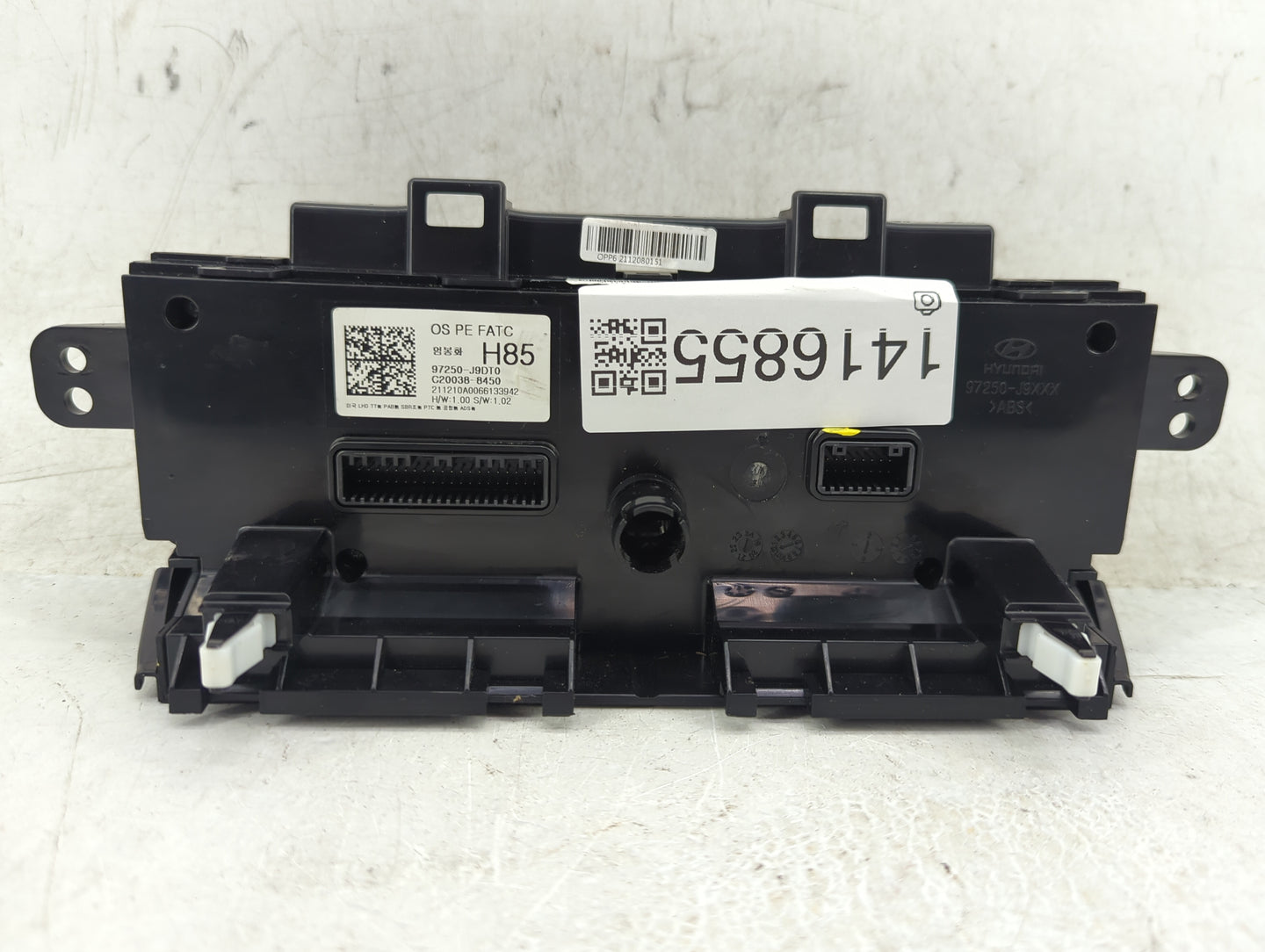 2022 Hyundai Kona Climate Control Module Temperature AC/Heater Replacement P/N:97250-J9DT0 Fits OEM Used Auto Parts - Oemuse