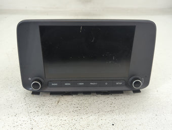compare product 2022 Hyundai Kona Radio AM FM Cd Player Receiver Replacement P/N:96160-J9650NVC Fits OEM Used Auto Parts