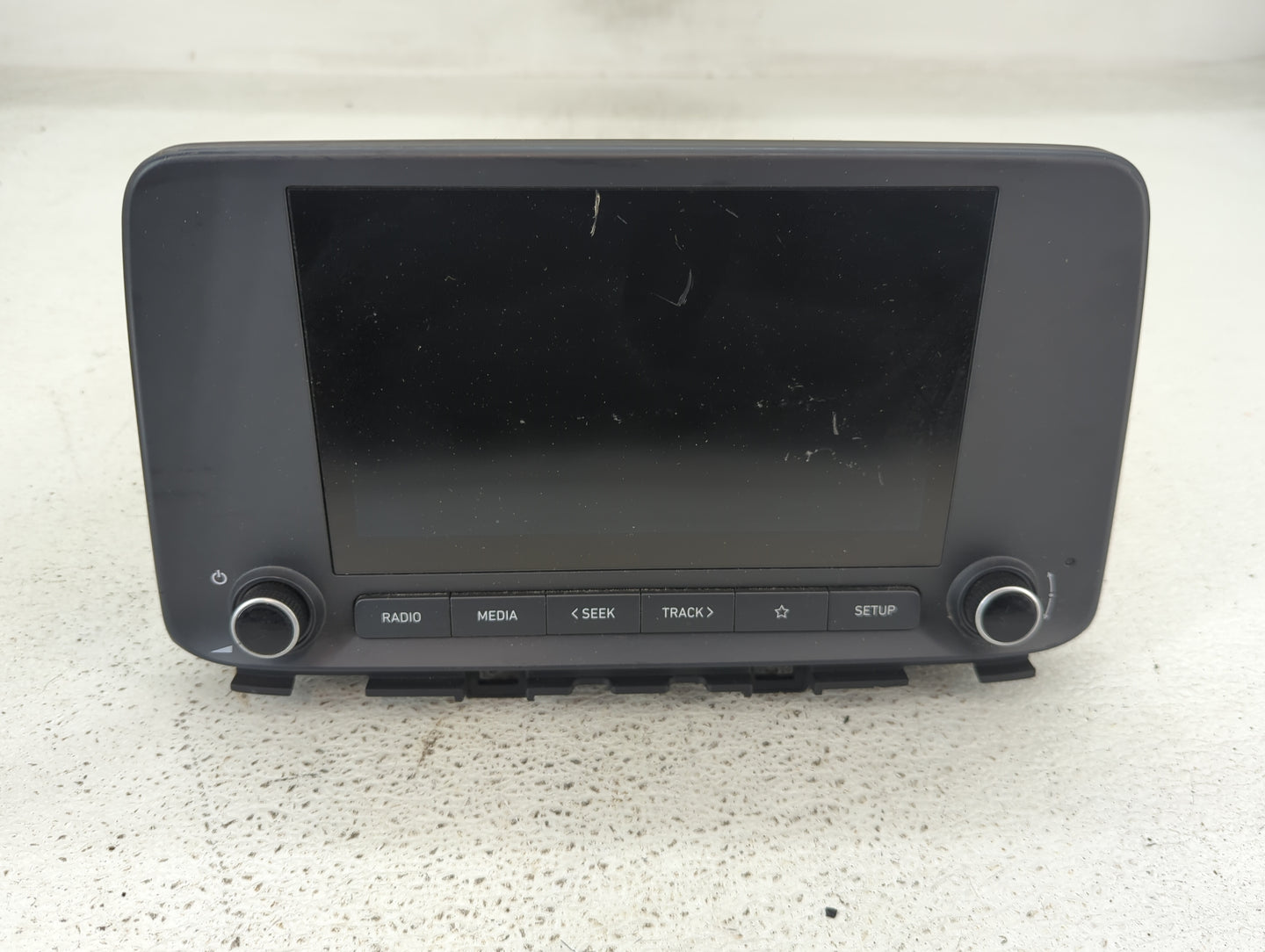2022 Hyundai Kona Radio AM FM Cd Player Receiver Replacement P/N:96160-J9650NVC Fits OEM Used Auto Parts - Oemusedautoparts1