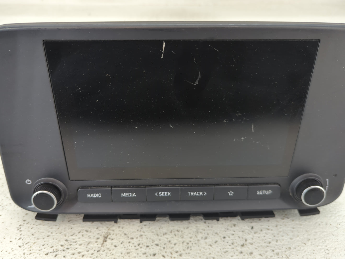 2022 Hyundai Kona Radio AM FM Cd Player Receiver Replacement P/N:96160-J9650NVC Fits OEM Used Auto Parts - Oemusedautoparts1