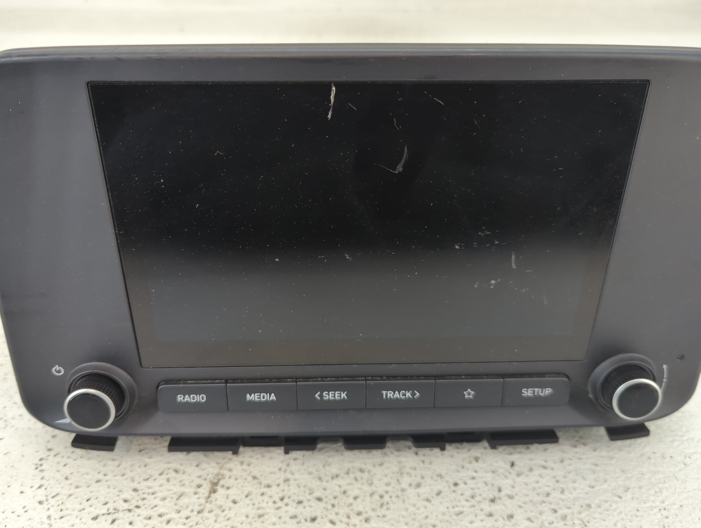 2022 Hyundai Kona Radio AM FM Cd Player Receiver Replacement P/N:96160-J9650NVC Fits OEM Used Auto Parts - Oemusedautoparts1