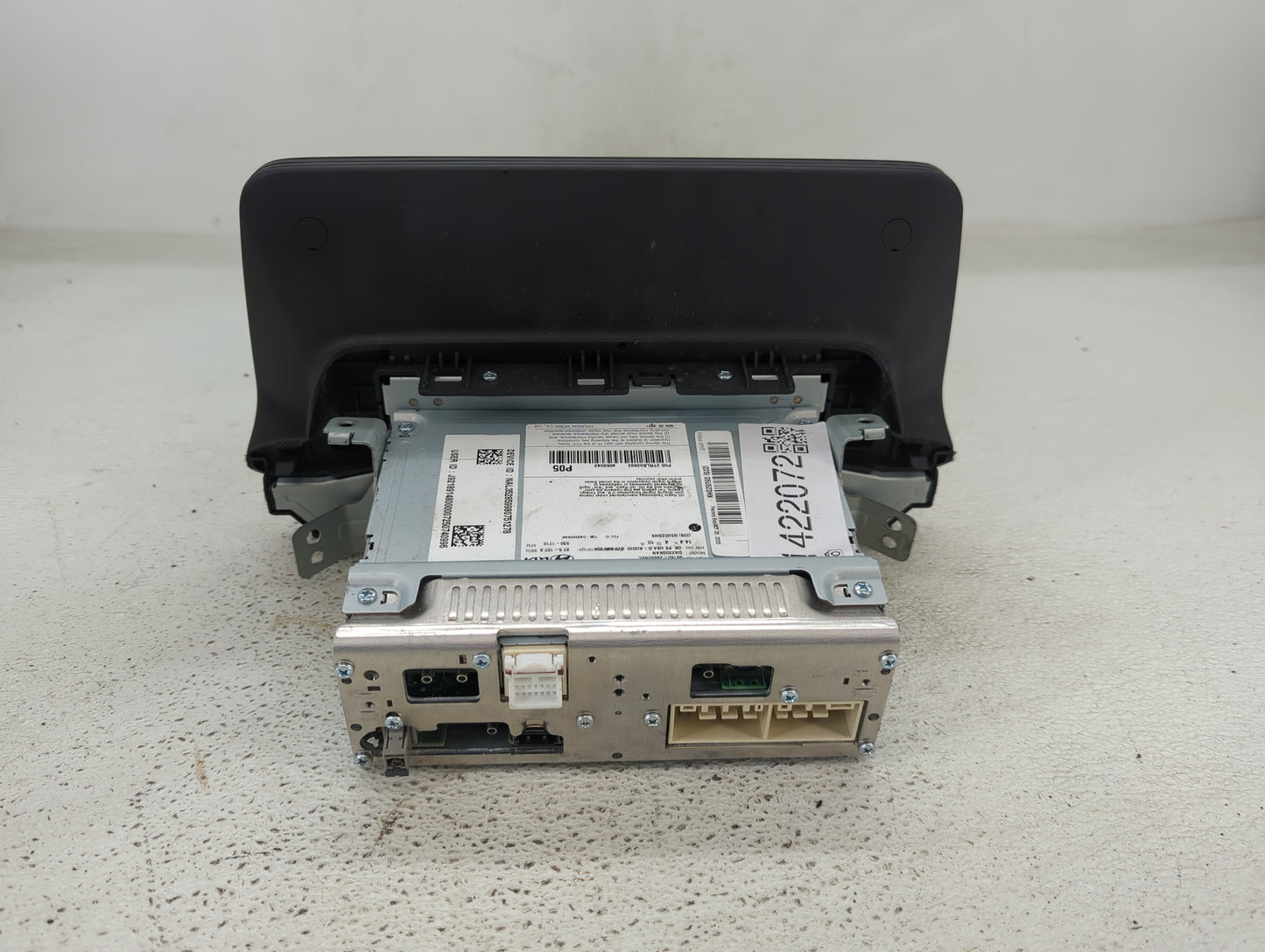 2022 Hyundai Kona Radio AM FM Cd Player Receiver Replacement P/N:96160-J9650NVC Fits OEM Used Auto Parts - Oemusedautoparts1