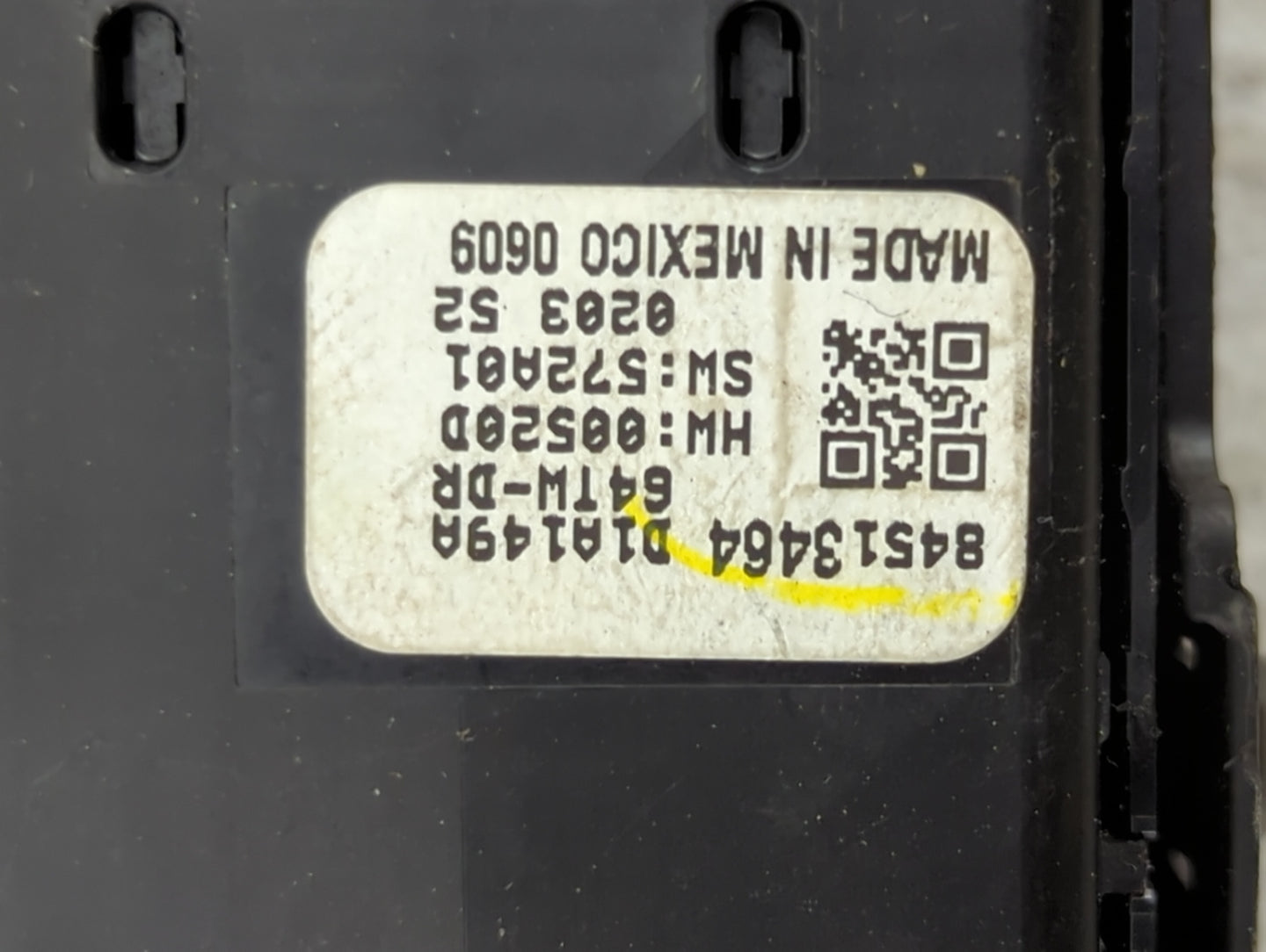 2018-2022 Hyundai Kona Master Power Window Switch Replacement Driver Side Left P/N:84513464 D1A149A Fits OEM Used Auto Parts