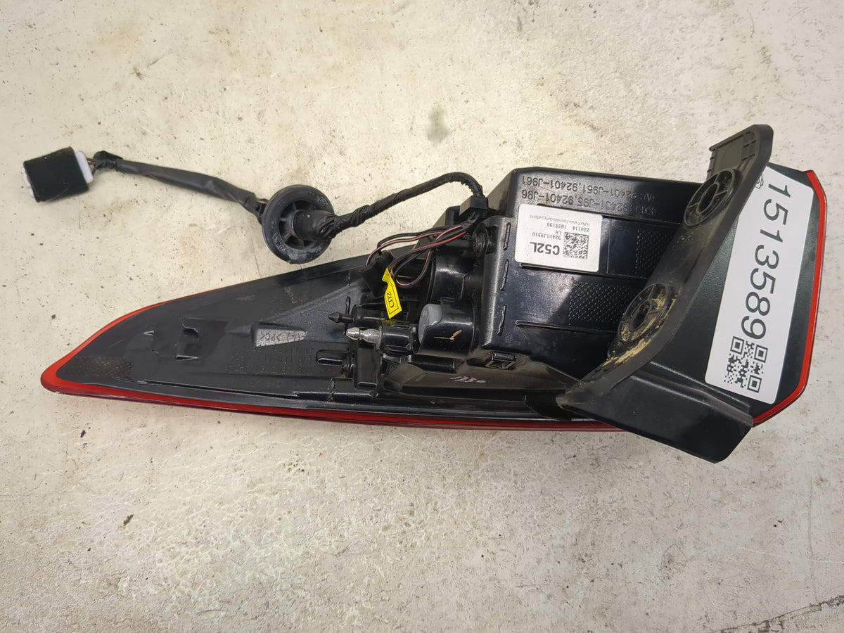 2022-2022 Hyundai Kona Driver Left Side Deck Lid Mounted Tail Light - Oemusedautoparts1.com