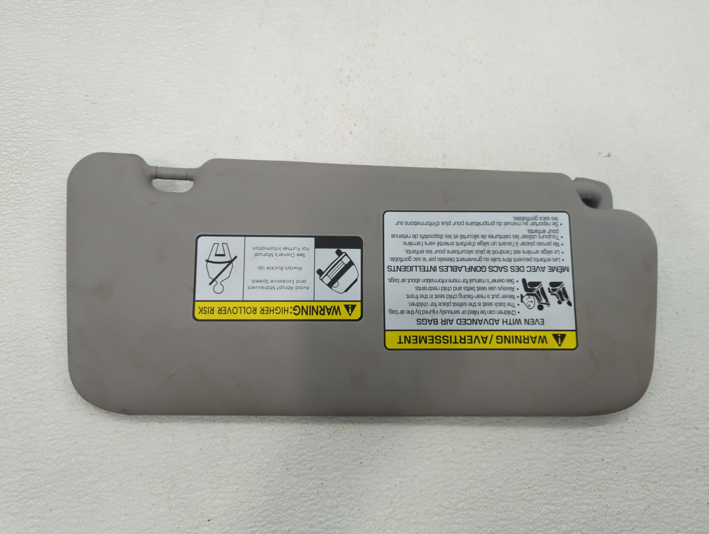 2022 Hyundai Kona Sun Visor Shade Replacement Driver Left Mirror Fits OEM Used Auto Parts - Oemusedautoparts1.com