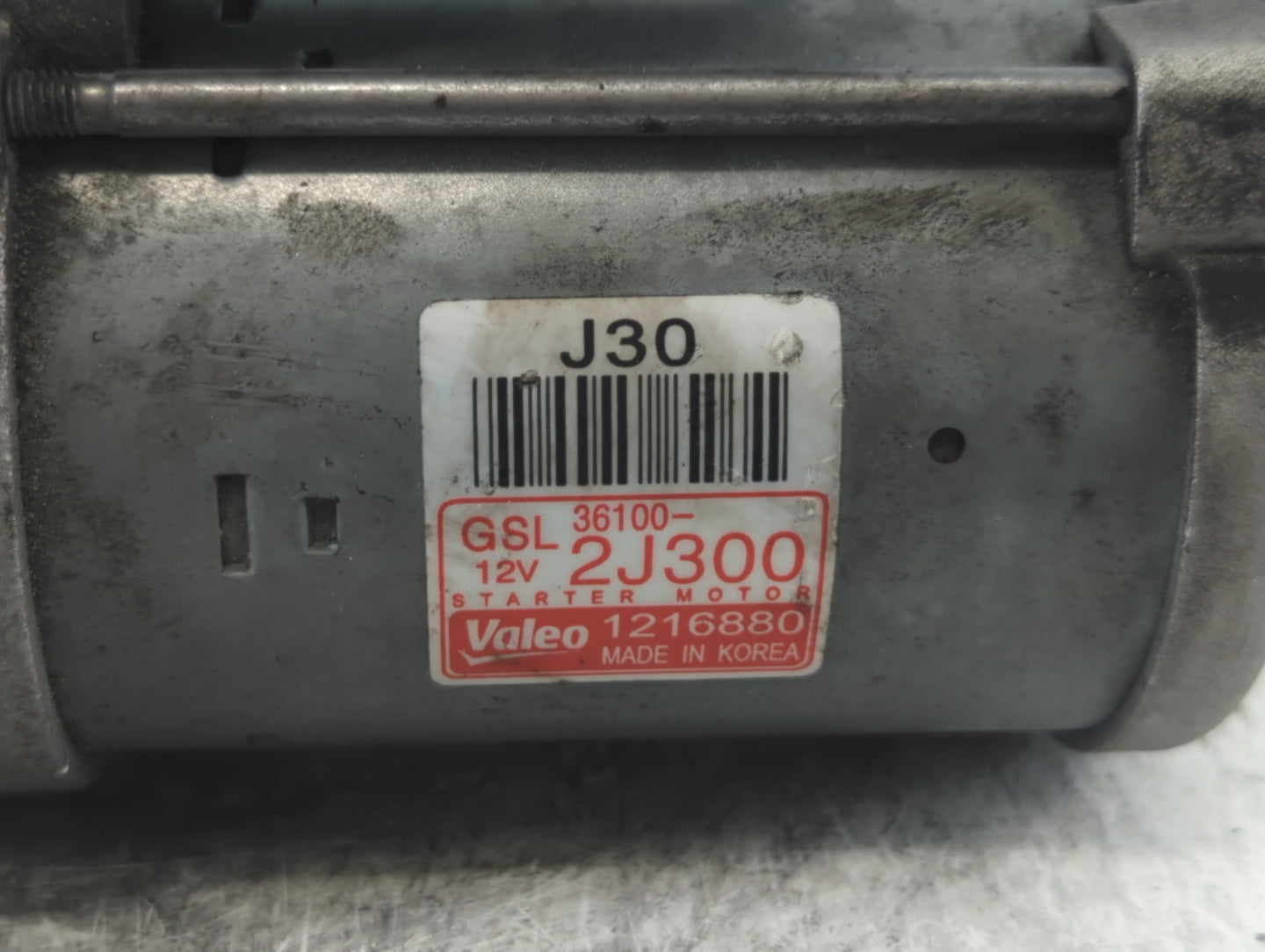2022 Hyundai Kona Car Starter Motor Solenoid OEM P/N:1216881 36100-2J100 Fits Fits 2020 2021 OEM Used Auto Parts - Oemusedau