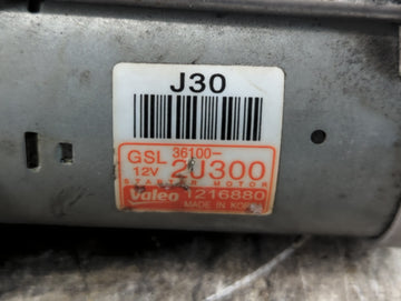 2022 Hyundai Kona Car Starter Motor Solenoid OEM P/N:36100-2U300 Fits Fits 2020 2021 OEM Used Auto Parts