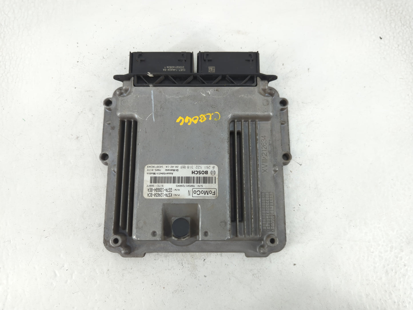 2022 Hyundai Kona PCM Engine Control Computer ECU ECM PCU OEM P/N:0 261 S22 318 GS7A-12B684-BEA, KS7A-12A650-BCA Fits OEM Us