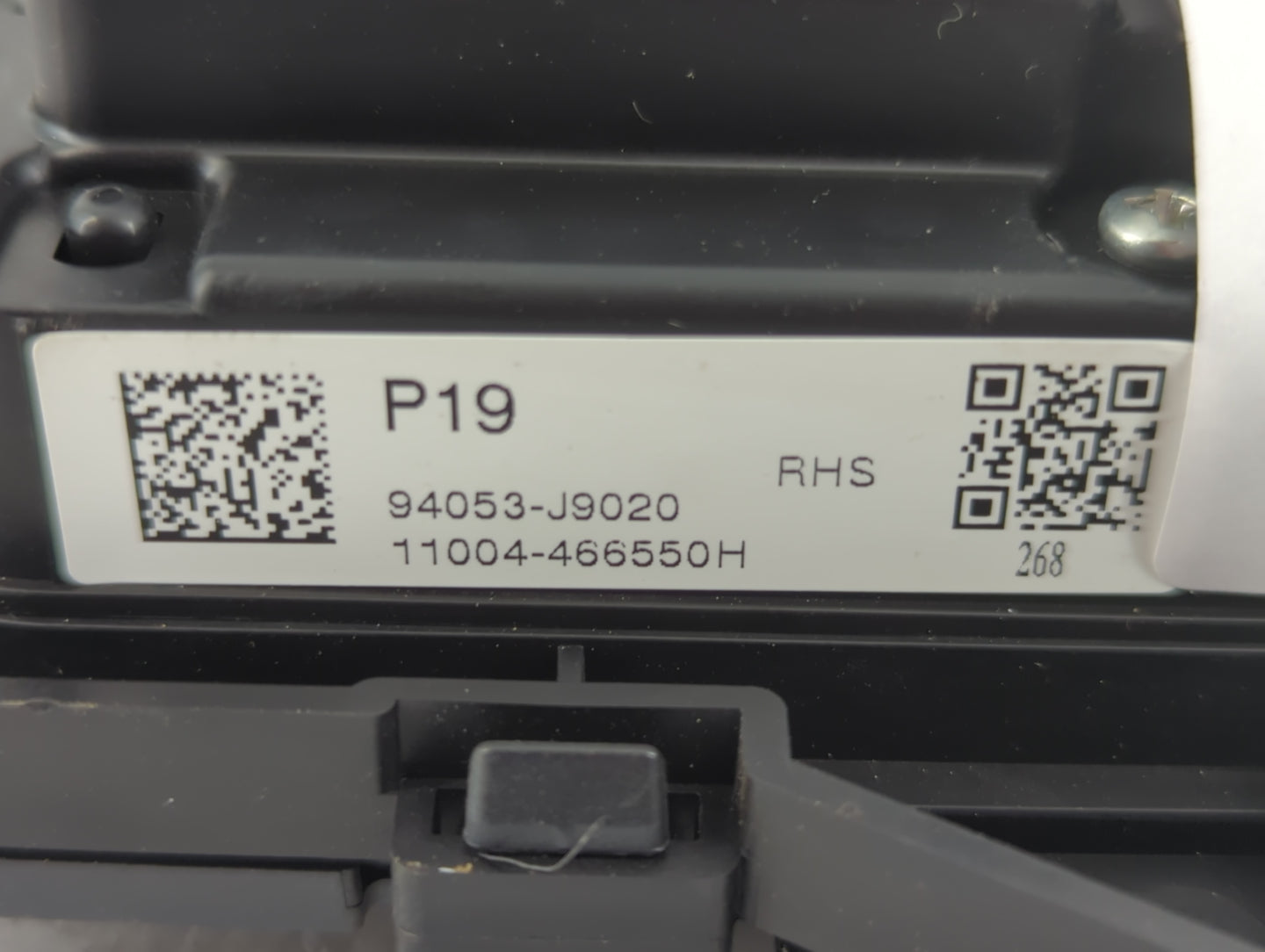 2022 Hyundai Kona Instrument Cluster Speedometer Gauges P/N:11004-466550H 94053-J9020 Fits OEM Used Auto Parts - Oemusedauto