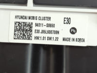 2020-2022 Hyundai Palisade Instrument Cluster Speedometer Gauges P/N:94011-S8650 Fits Fits 2020 2021 2022 OEM Used Auto Part