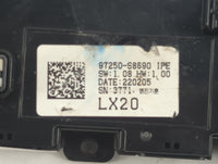 2020-2022 Hyundai Palisade Climate Control Module Temperature AC/Heater Replacement P/N:97250-S8690 Fits Fits 2020 2021 2022