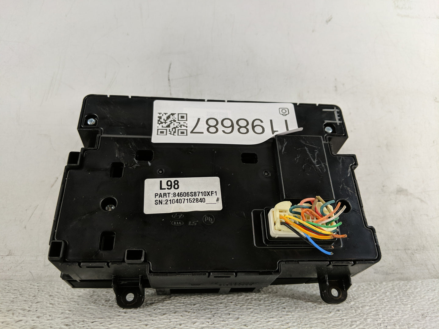 2020-2022 Hyundai Palisade Climate Control Module Temperature AC/Heater Replacement P/N:84606S8710XF1 Fits Fits 2020 2021 20