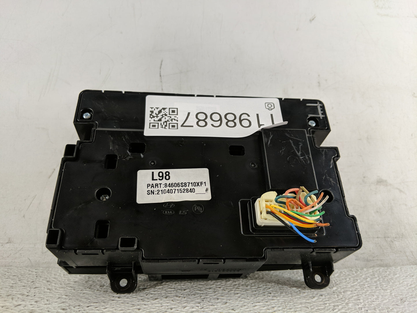 2020-2022 Hyundai Palisade Climate Control Module Temperature AC/Heater Replacement P/N:84606S8710XF1 Fits Fits 2020 2021 20