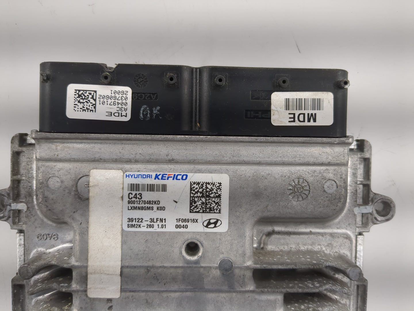 2020-2022 Hyundai Palisade PCM Engine Control Computer ECU ECM PCU OEM P/N:39122-3LFN1 Fits Fits 2020 2021 2022 OEM Used Aut