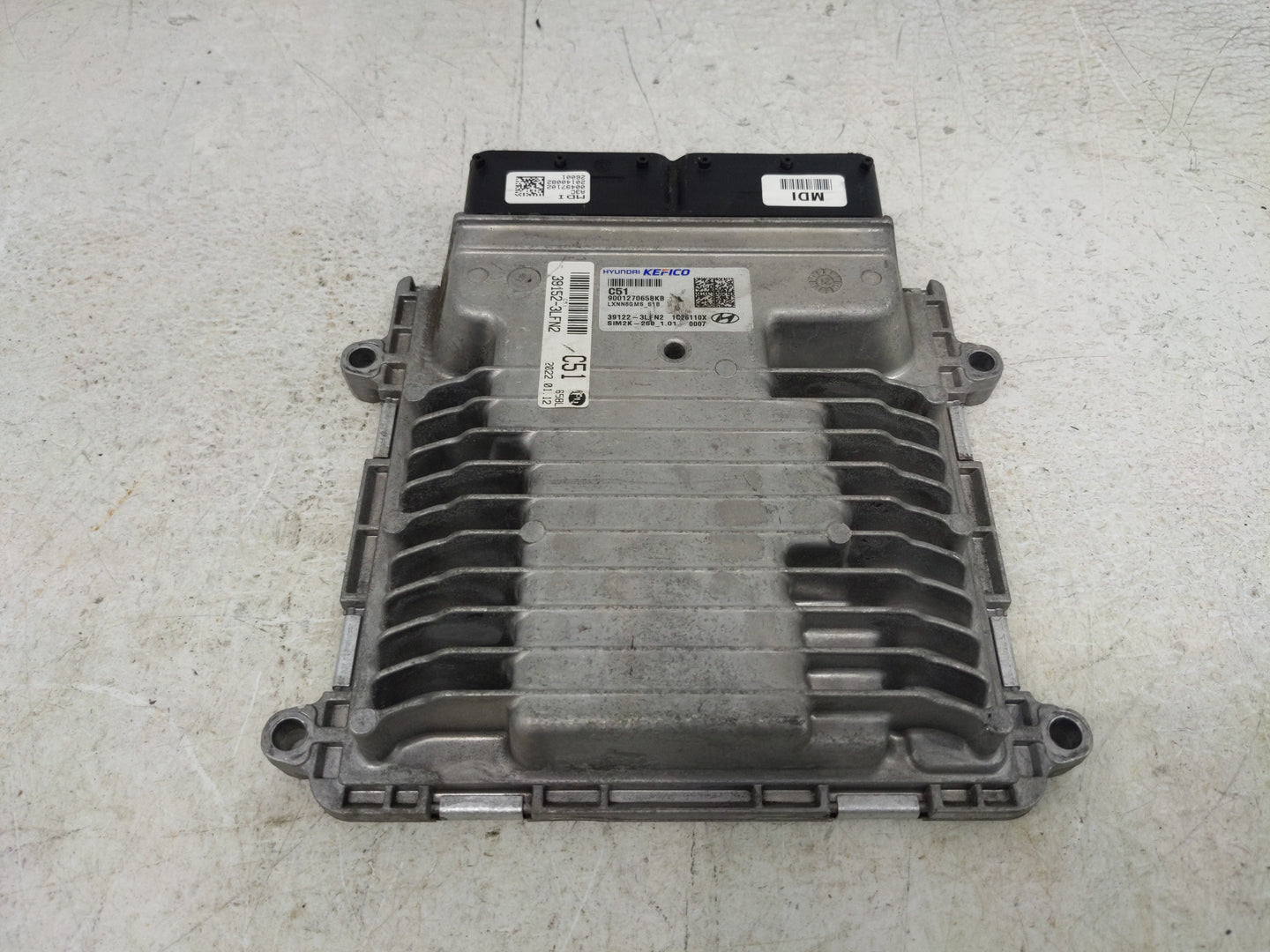 2020-2022 Hyundai Palisade PCM Engine Control Computer ECU ECM PCU OEM P/N:39152-3LFN2 39122-3LFN2 Fits Fits 2020 2021 2022 