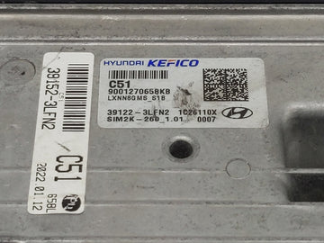 2020-2022 Hyundai Palisade PCM Engine Control Computer ECU ECM PCU OEM P/N:39152-3LFN2 39122-3LFN2 Fits Fits 2020 2021 2022 OEM Used Auto Parts
