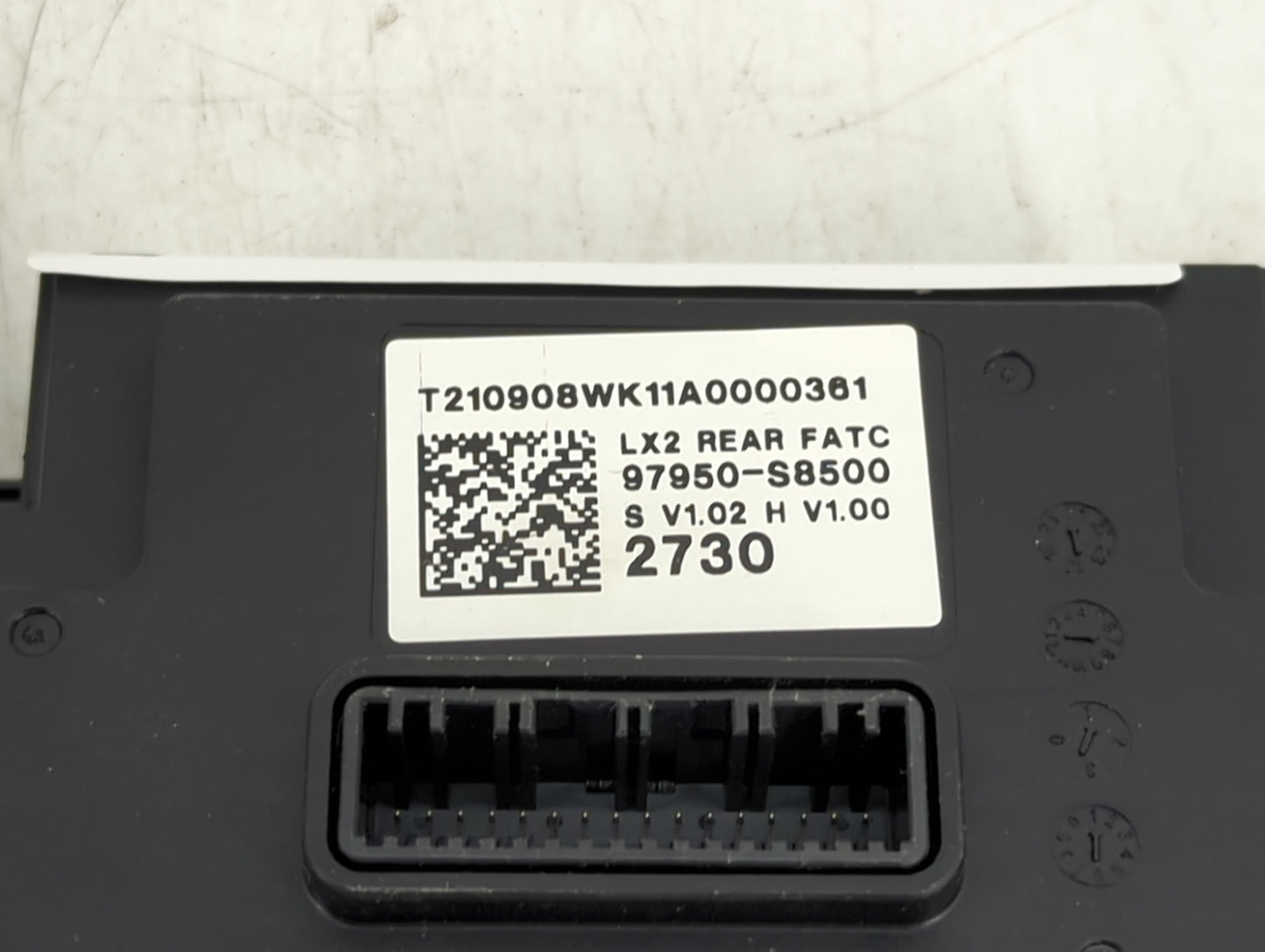 2022 Hyundai Palisade Climate Control Module Temperature AC/Heater Replacement P/N:97950-S8500 Fits OEM Used Auto Parts - Oe