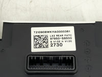 2022 Hyundai Palisade Climate Control Module Temperature AC/Heater Replacement P/N:97950-S8500 Fits OEM Used Auto Parts - Oe