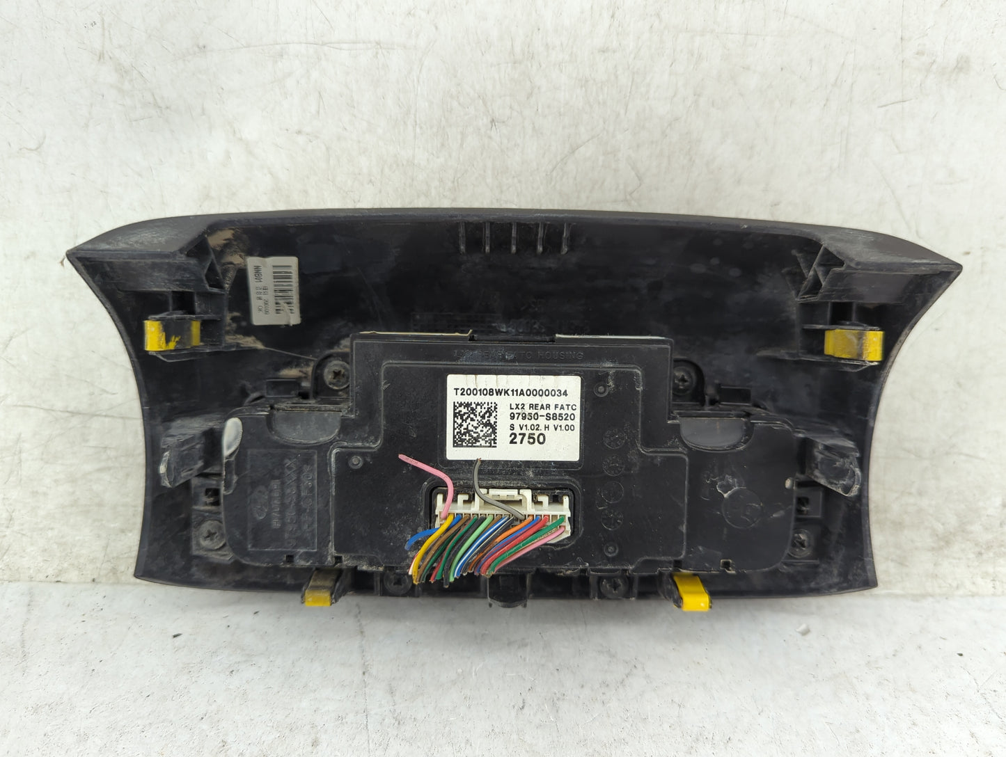 2022 Hyundai Palisade Climate Control Module Temperature AC/Heater Replacement P/N:97950-S8520 Fits OEM Used Auto Parts - Oe
