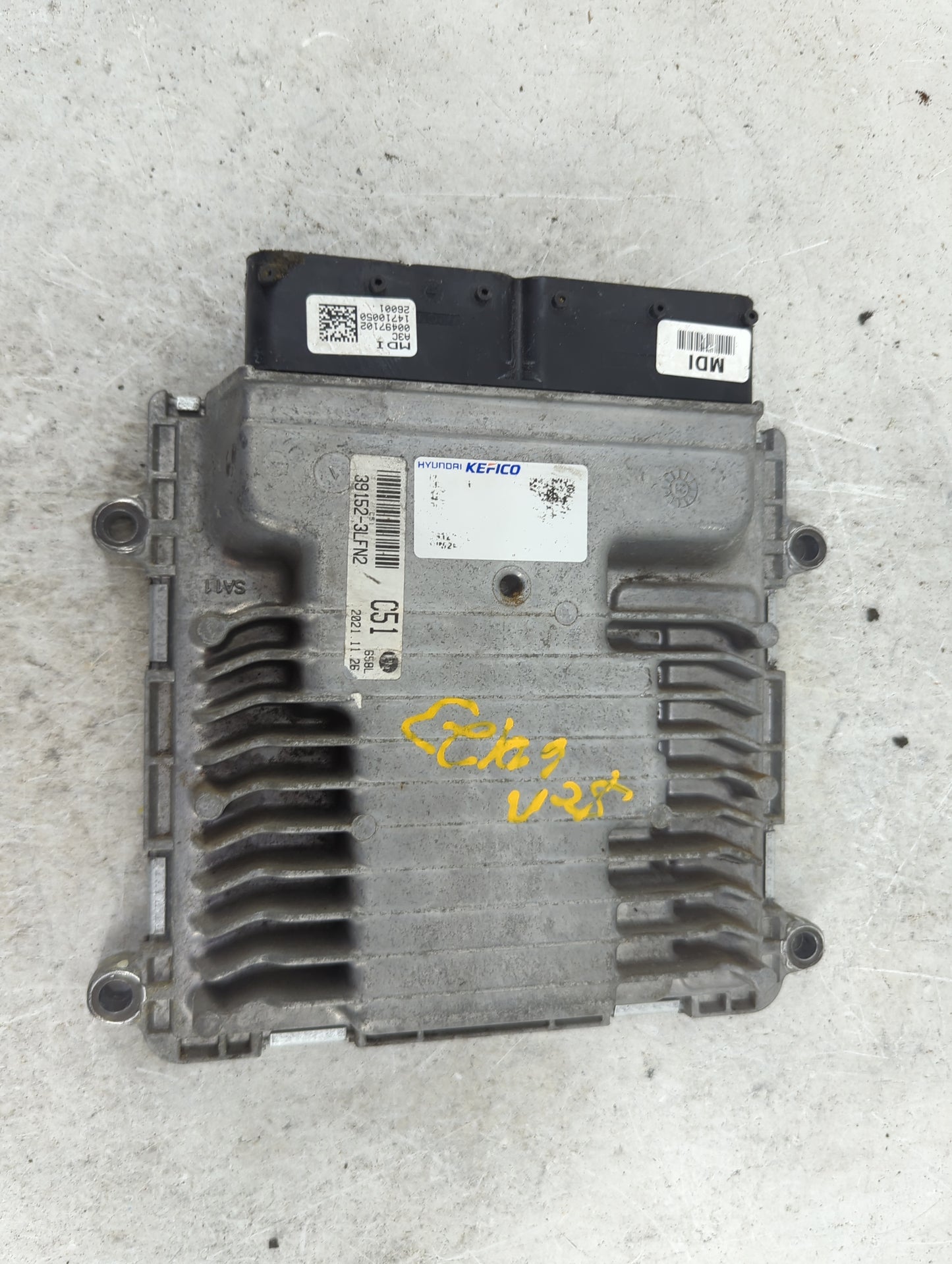 2020-2022 Hyundai Palisade PCM Engine Control Computer ECU ECM PCU OEM P/N:39152-3LFN2 00497102 Fits Fits 2020 2021 2022 OEM