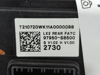 2022 Hyundai Palisade Climate Control Module Temperature AC/Heater Replacement P/N:97950-S8500 Fits OEM Used Auto Parts - Oe