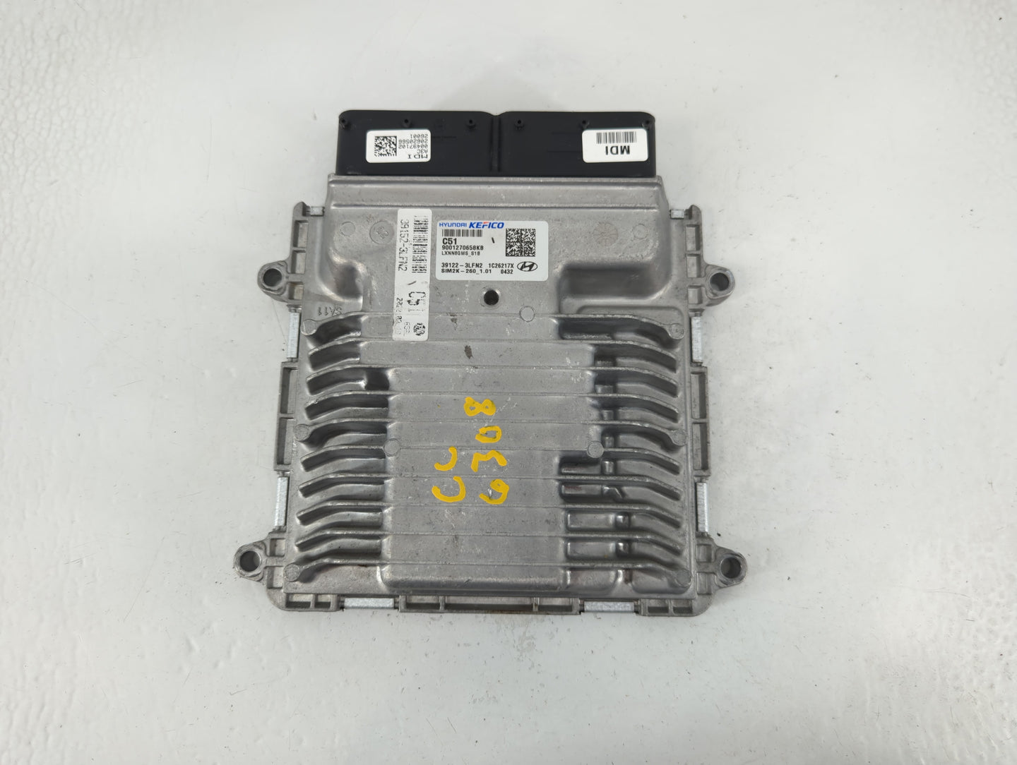 2020-2022 Hyundai Palisade PCM Engine Control Computer ECU ECM PCU OEM P/N:9001270658KB 39122-3LFN2 Fits Fits 2020 2021 2022
