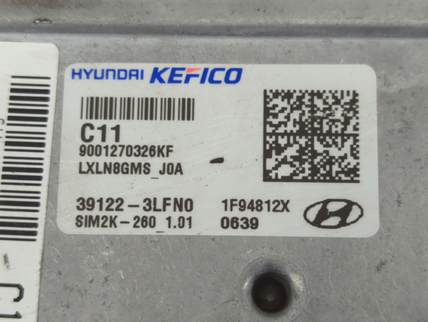 2020-2022 Hyundai Palisade PCM Engine Control Computer ECU ECM PCU OEM P/N:1F94812X 39122-3LFN0 Fits Fits 2020 2021 2022 OEM
