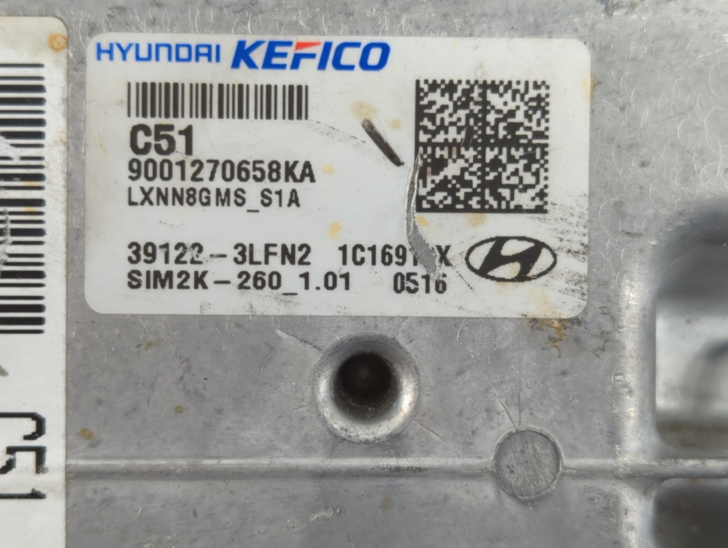 2020-2022 Hyundai Palisade PCM Engine Control Computer ECU ECM PCU OEM P/N:39122-3LFN2 Fits Fits 2020 2021 2022 OEM Used Aut