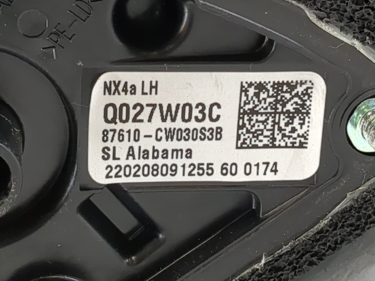 2022 Hyundai Santa Cruz Side Mirror Replacement Driver Left View Door Mirror P/N:Q027W03C 87610-CW030NT2 Fits OEM Used Auto 