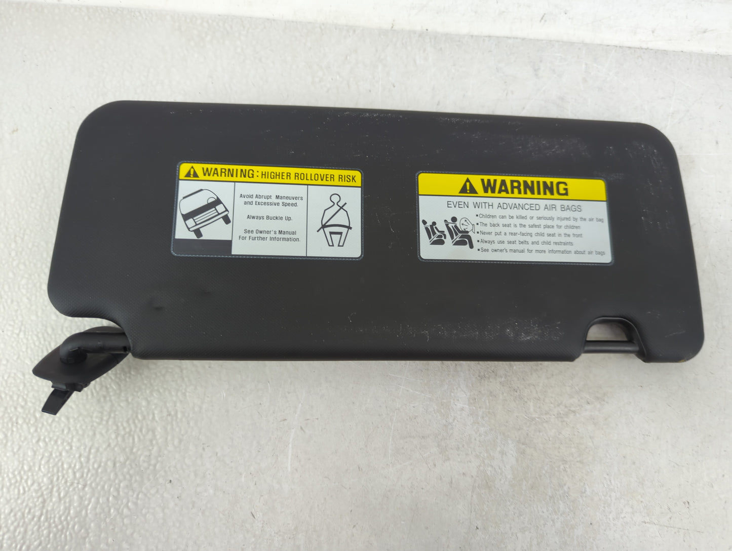 2022 Hyundai Santa Cruz Sun Visor Shade Replacement Passenger Right Mirror Fits OEM Used Auto Parts - Oemusedautoparts1.com