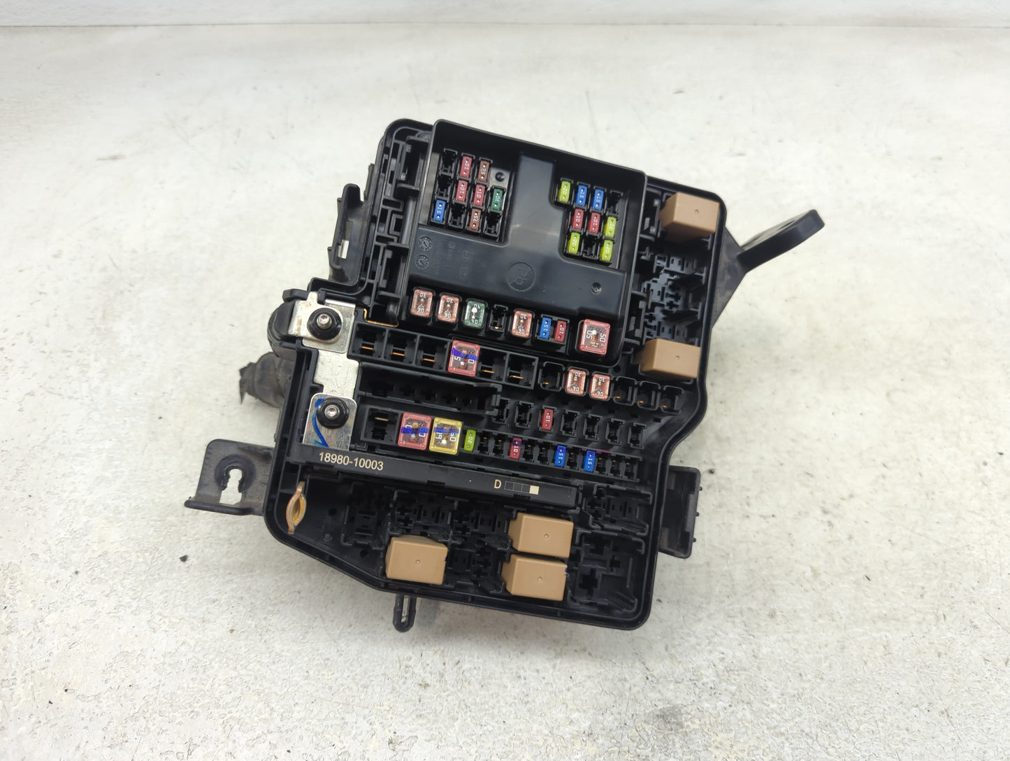 2022 Hyundai Santa Cruz Fusebox Fuse Box Panel Relay Module P/N:18980-10003 Fits OEM Used Auto Parts - Oemusedautoparts1.com