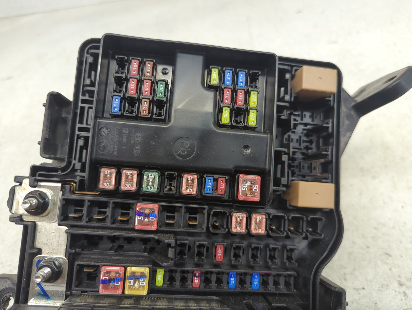 2022 Hyundai Santa Cruz Fusebox Fuse Box Panel Relay Module P/N:18980-10003 Fits OEM Used Auto Parts - Oemusedautoparts1.com