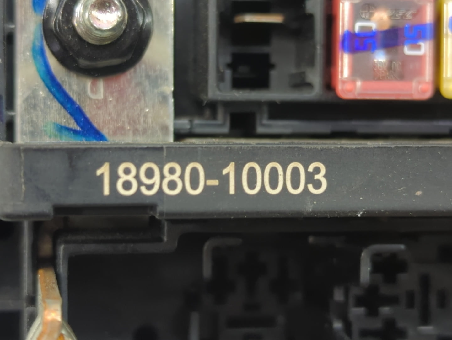 2022 Hyundai Santa Cruz Fusebox Fuse Box Panel Relay Module P/N:18980-10003 Fits OEM Used Auto Parts - Oemusedautoparts1.com