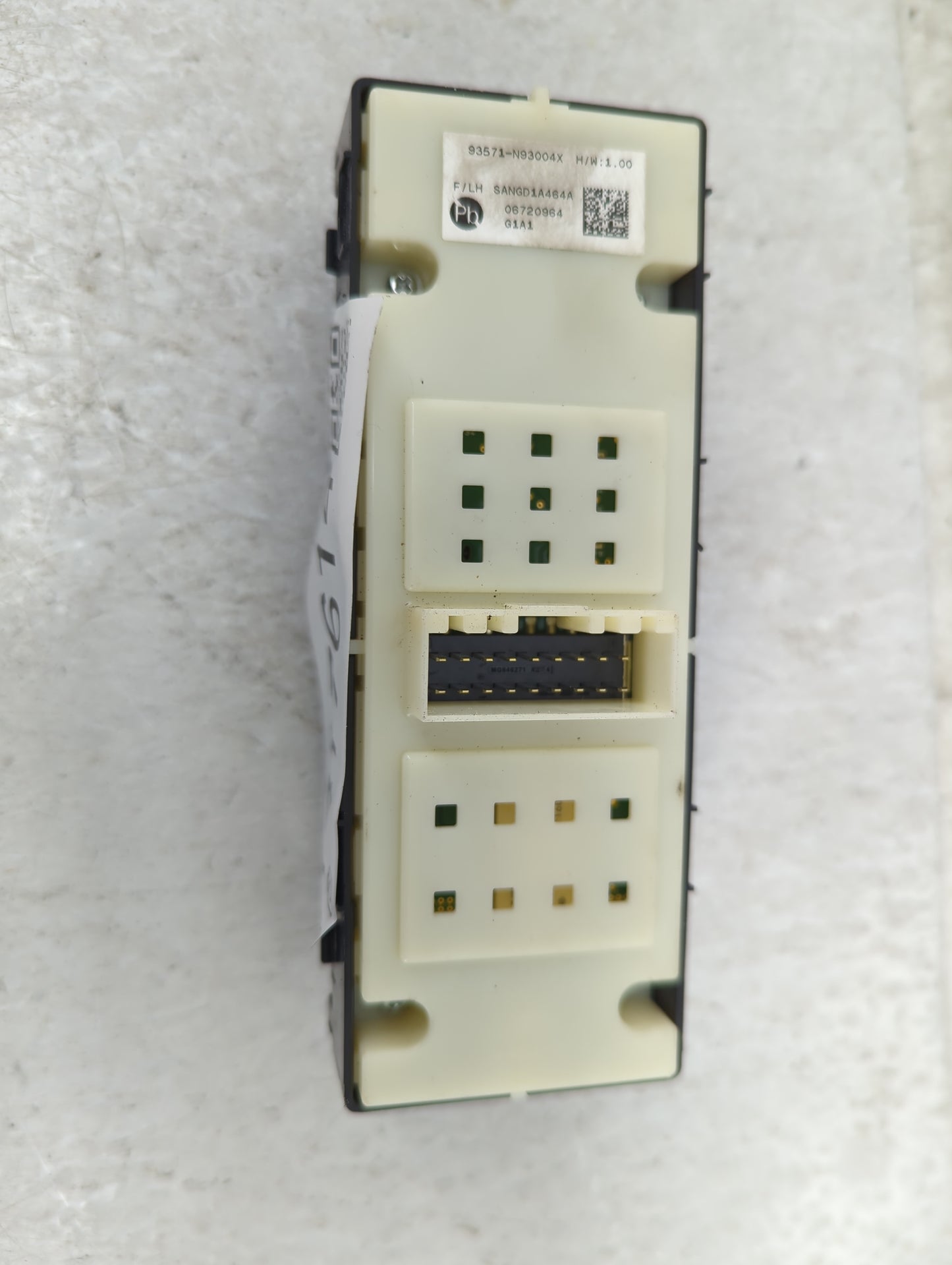 2022 Hyundai Santa Cruz Master Power Window Switch Replacement Driver Side Left P/N:93571-N93004X Fits OEM Used Auto Parts -