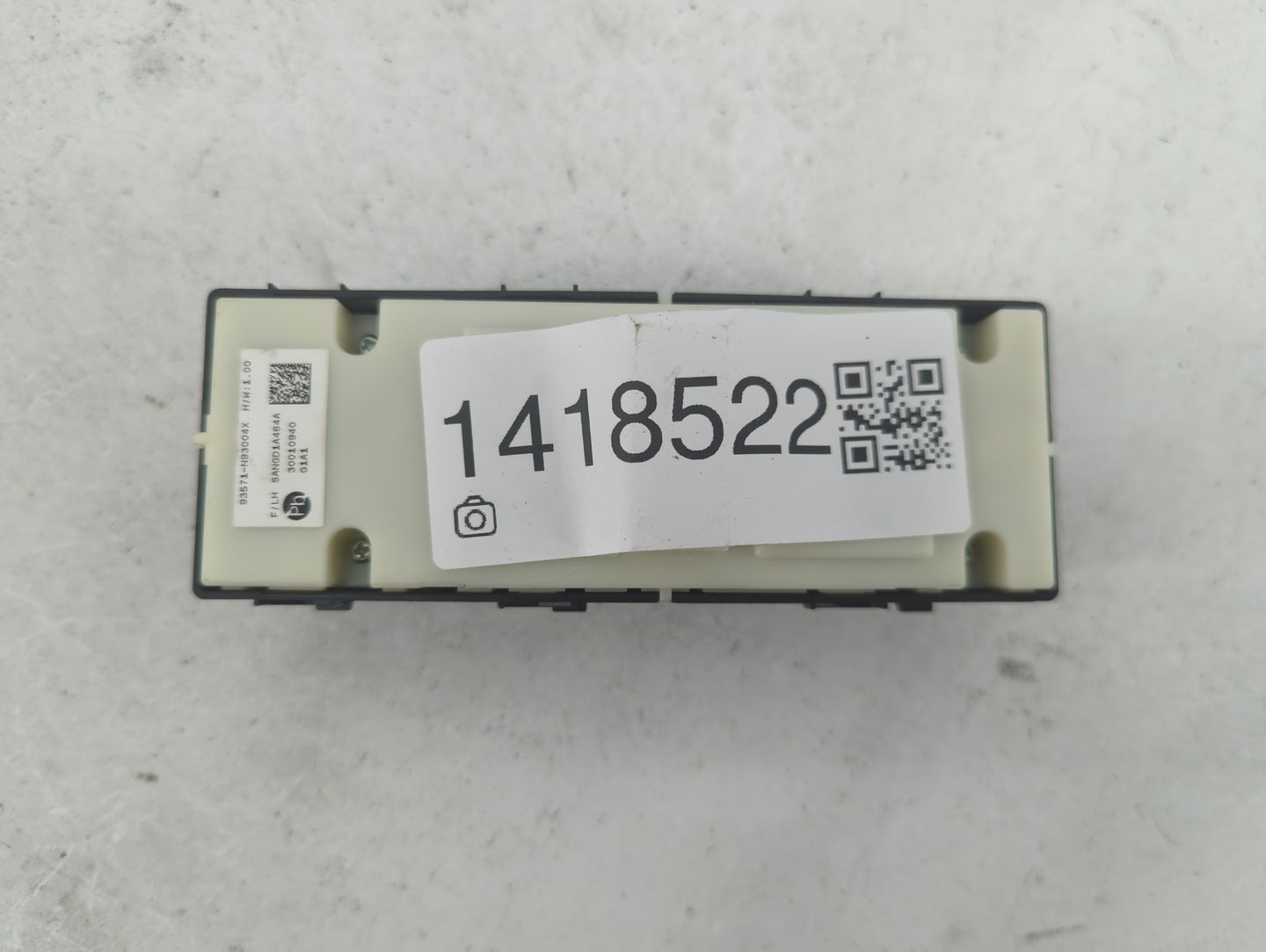 2022 Hyundai Santa Cruz Master Power Window Switch Replacement Driver Side Left P/N:93571-N93004X Fits OEM Used Auto Parts -