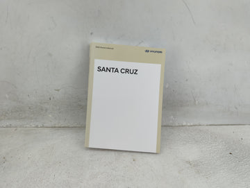 2022 Hyundai Santa Cruz Owners Manual Book Guide OEM Used Auto Parts - Oemusedautoparts1.com