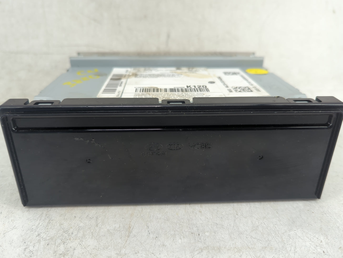 2022 Hyundai Santa Cruz Radio AM FM Cd Player Receiver Replacement P/N:96140-K5125 AD8460NAN, K120/MDJL700333N Fits OEM Used