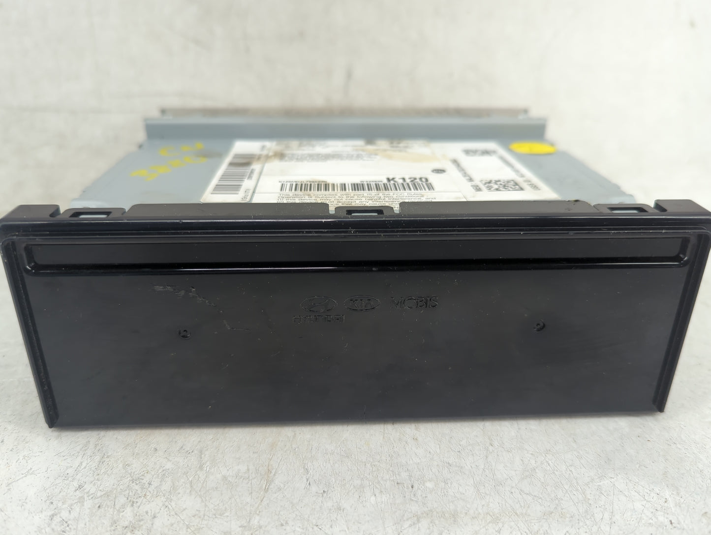 2022 Hyundai Santa Cruz Radio AM FM Cd Player Receiver Replacement P/N:96140-K5125 AD8460NAN, K120/MDJL700333N Fits OEM Used