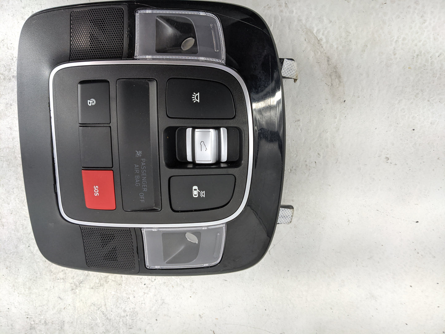 2022 Hyundai Santa Cruz Overhead Roof Console Black - Oemusedautoparts1.com