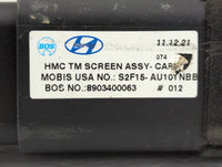2022 Hyundai Santa Fe Rear Cargo Cover Storage Retractable Shade Black - Oemusedautoparts1.com