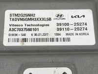 2022 Hyundai Santa Fe PCM Engine Control Computer ECU ECM PCU OEM P/N:39110-2S274 39100-2S274 Fits OEM Used Auto Parts - Oem