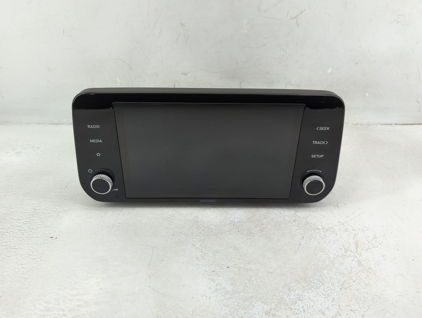 2021 Hyundai Santa Fe Radio AM FM Cd Player Receiver Replacement P/N:96160-S2580RET Fits OEM Used Auto Parts - Oemusedautopa
