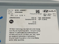 2021 Hyundai Santa Fe Radio AM FM Cd Player Receiver Replacement P/N:96160-S2580RET Fits OEM Used Auto Parts - Oemusedautopa