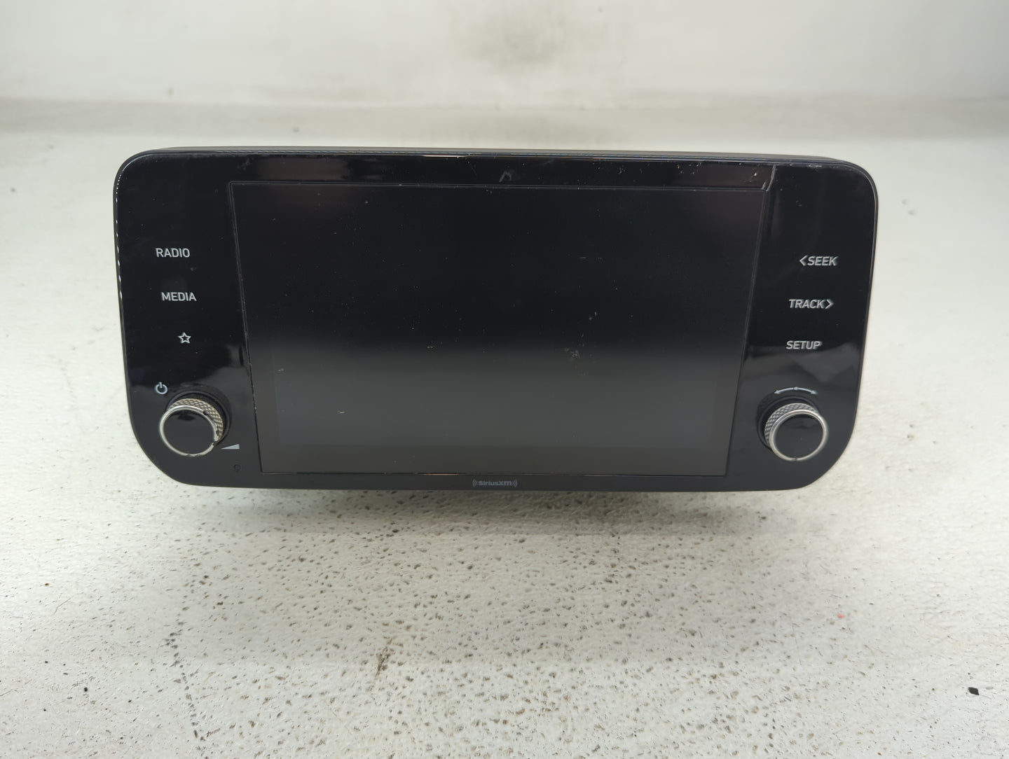 2021 Hyundai Santa Fe Radio AM FM Cd Player Receiver Replacement P/N:96160-S2580RET Fits OEM Used Auto Parts - Oemusedautopa