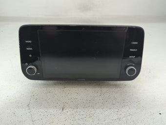 compare product 2021 Hyundai Santa Fe Radio AM FM Cd Player Receiver Replacement P/N:96160-S2580RET Fits OEM Used Auto Parts