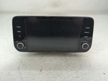 2021 Hyundai Santa Fe Radio AM FM Cd Player Receiver Replacement P/N:96160-S2580RET Fits OEM Used Auto Parts - Oemusedautopa