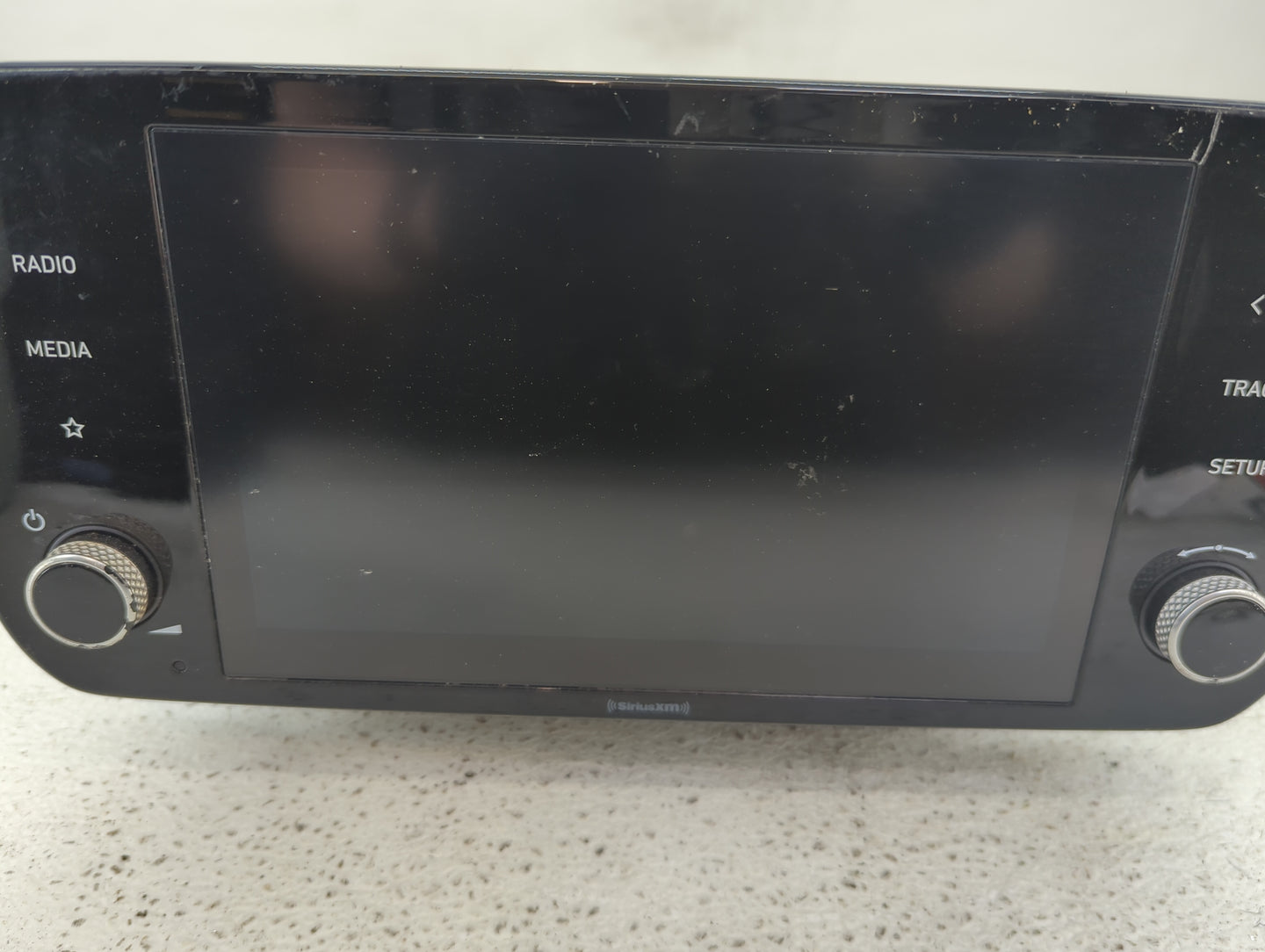 2021 Hyundai Santa Fe Radio AM FM Cd Player Receiver Replacement P/N:96160-S2580RET Fits OEM Used Auto Parts - Oemusedautopa